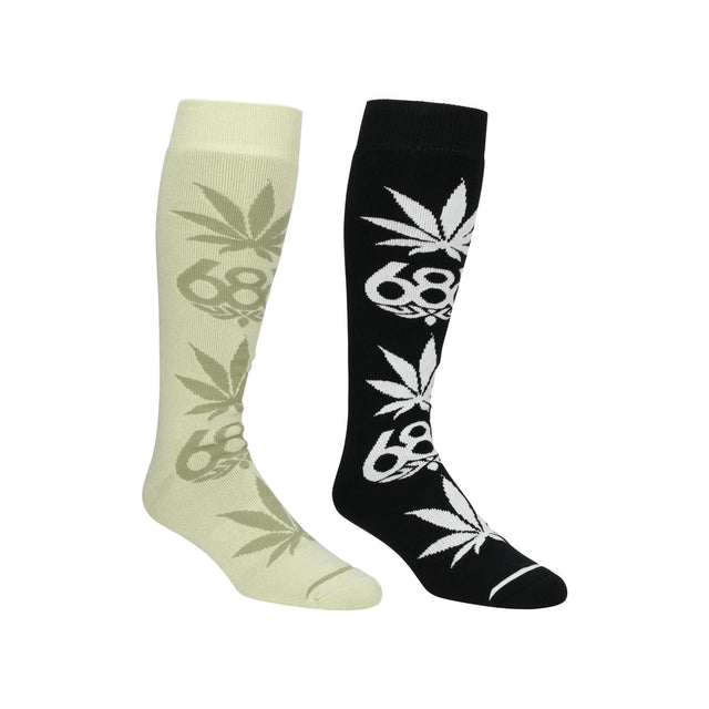 686 Huf Socks - 2 Pack Multi / S/M