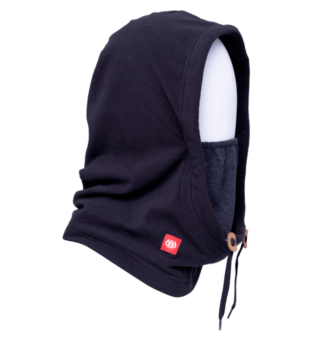 686 Tarmac Fleece Hood Black / O/S