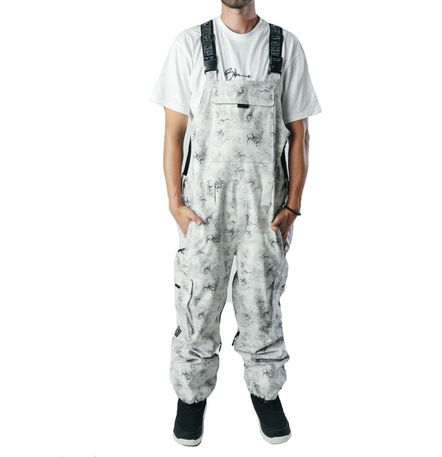 Brethren Apparel Access Bib Pants Sastrugi Sastrugi / M