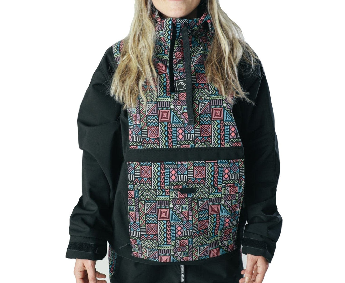 Brethren Apparel Baseline Pullover Jacket Tetris