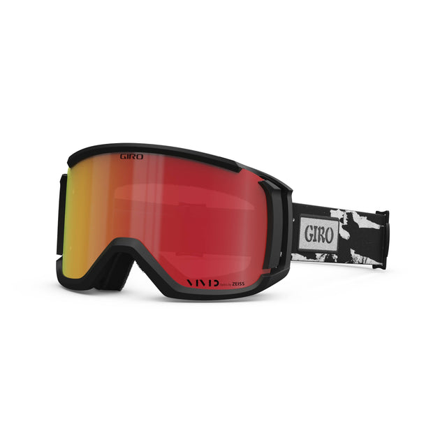 Giro Revolt Goggles Black & White Stained / Vivid Ember