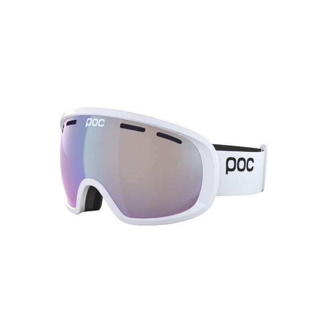 POC Fovea Mid Photochromic Goggles Hydrogen White/Photochromic/Light Pink-Sky Blue / One Size