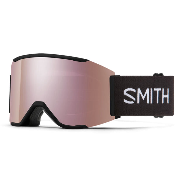 Smith Squad Mag Goggles 2024 Black / Chromapop Everyday Rose Gold Mirror
