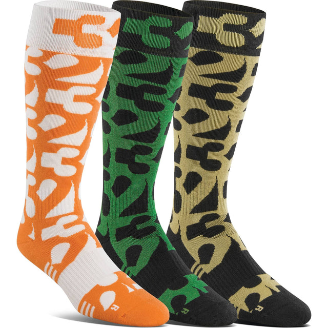 ThirtyTwo Cut Out Snowboard Socks 3-Pack Assorted / S/M