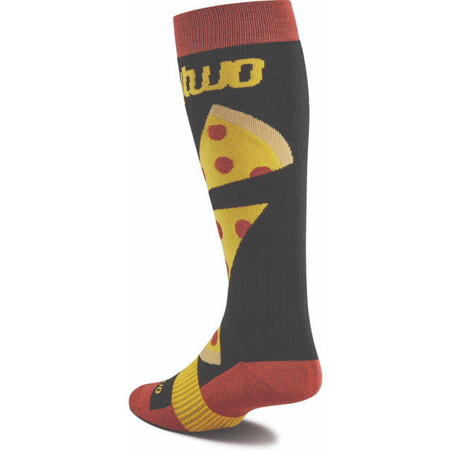 ThirtyTwo Youth Double Snowboard Socks Red/Yellow / One Size