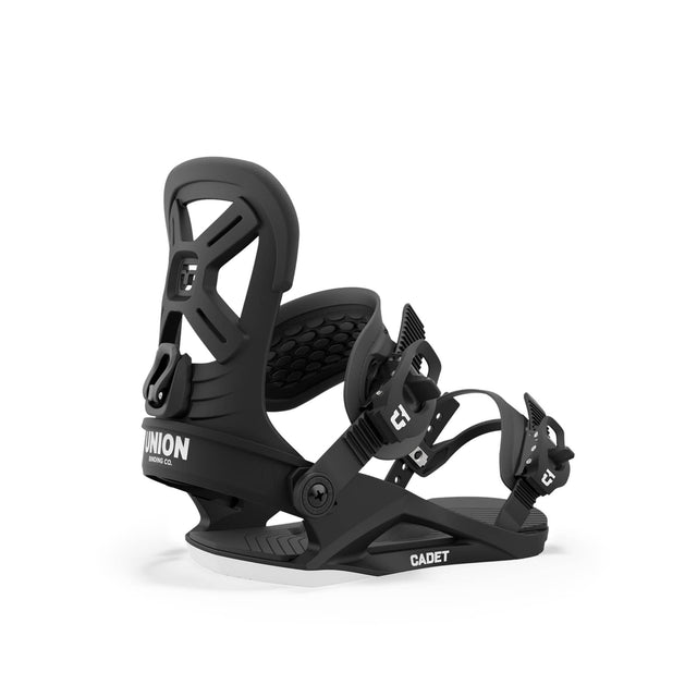 Union Cadet Youth Snowboard Bindings 2024 Black / S