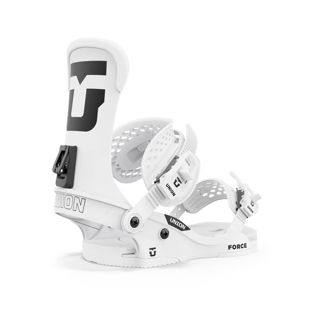 Union Force Classic Snowboard Bindings 2024 Team White / XS