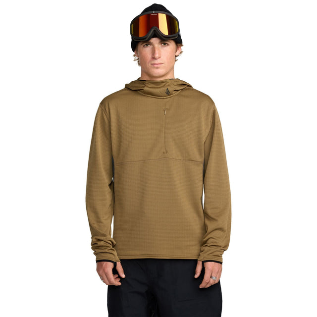 Volcom Gridlock Hooded Pullover Fleece 2026 Bronze / XS
