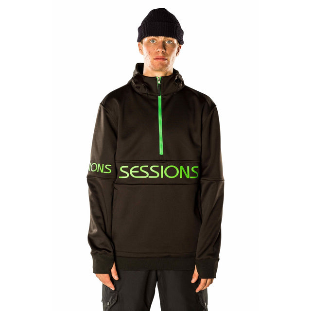 Sessions Recharge Bonded PO Riding Hoody 2022 Black / S