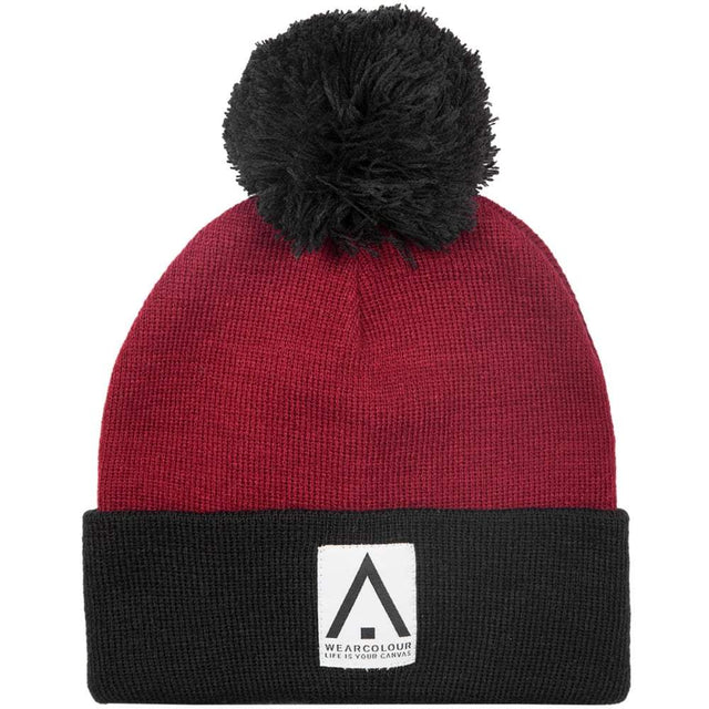 WearColour Bliss Beanie Burgundy / One Size