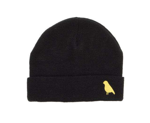 Yuki Threads Bird Beanie 2022 Black