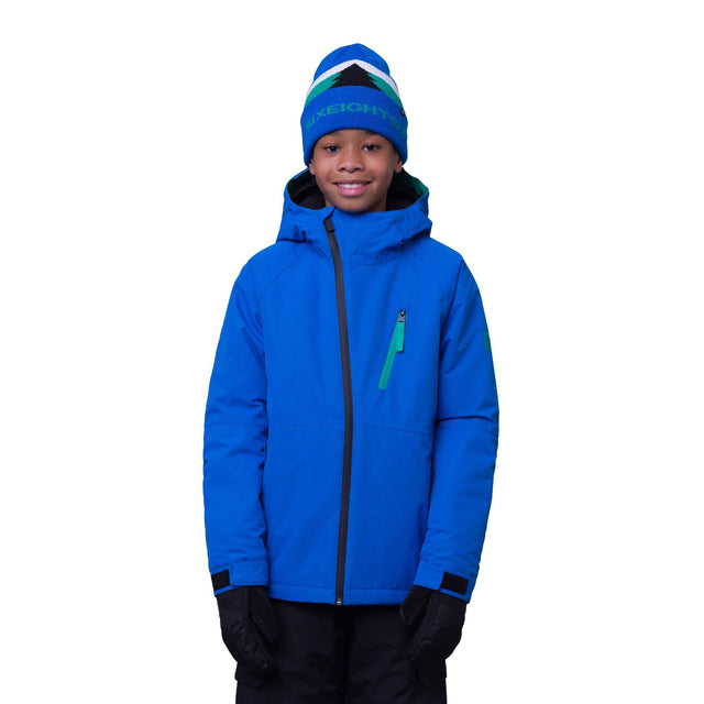 686 Boy's Hydra Insulated Jacket Blue Slush / M