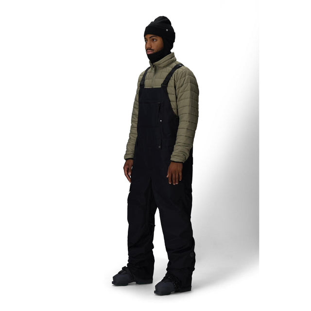 686 Mens Hot Lap Insulated Bib Pants 2026 Black / S