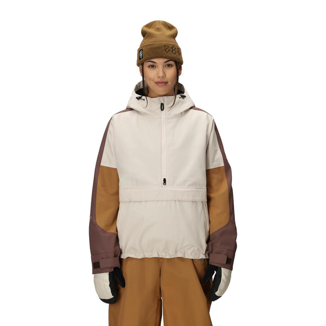 686 Womens Outline Shell Anorak 2026 Limestone Colorblock / S