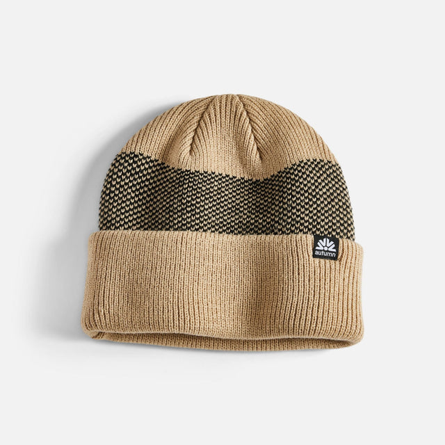 Autumn Birdseye Beanie Khaki / One Size