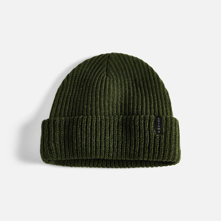 Autumn Ribbed Knit Beanie