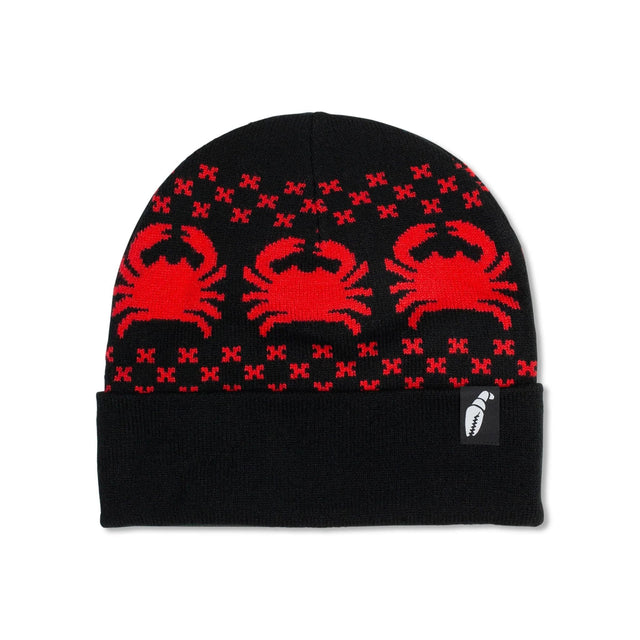 Crab Grab Nordicrab Beanie Black / OS