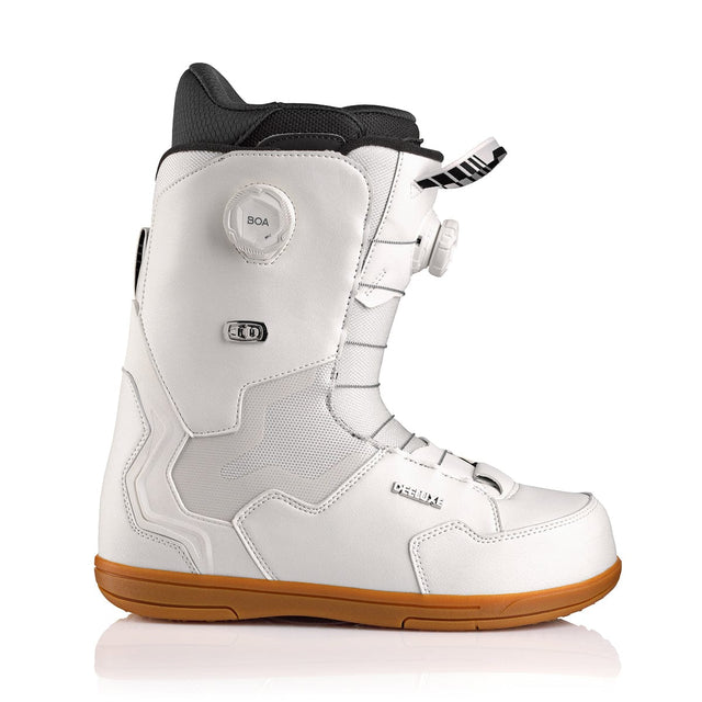 Deeluxe ID Dual BOA Snowboard Boots 2024 White / UK 9