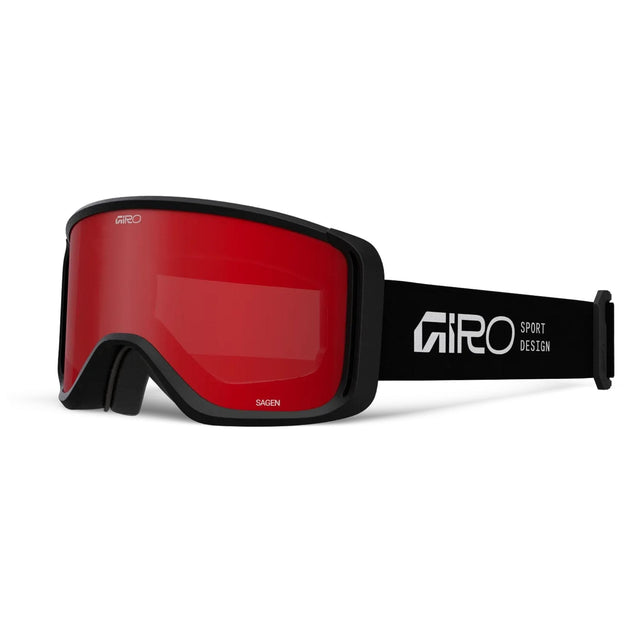 Giro Sagen Goggles 2026 Stacked - Black/Amber Scarlet / One Size