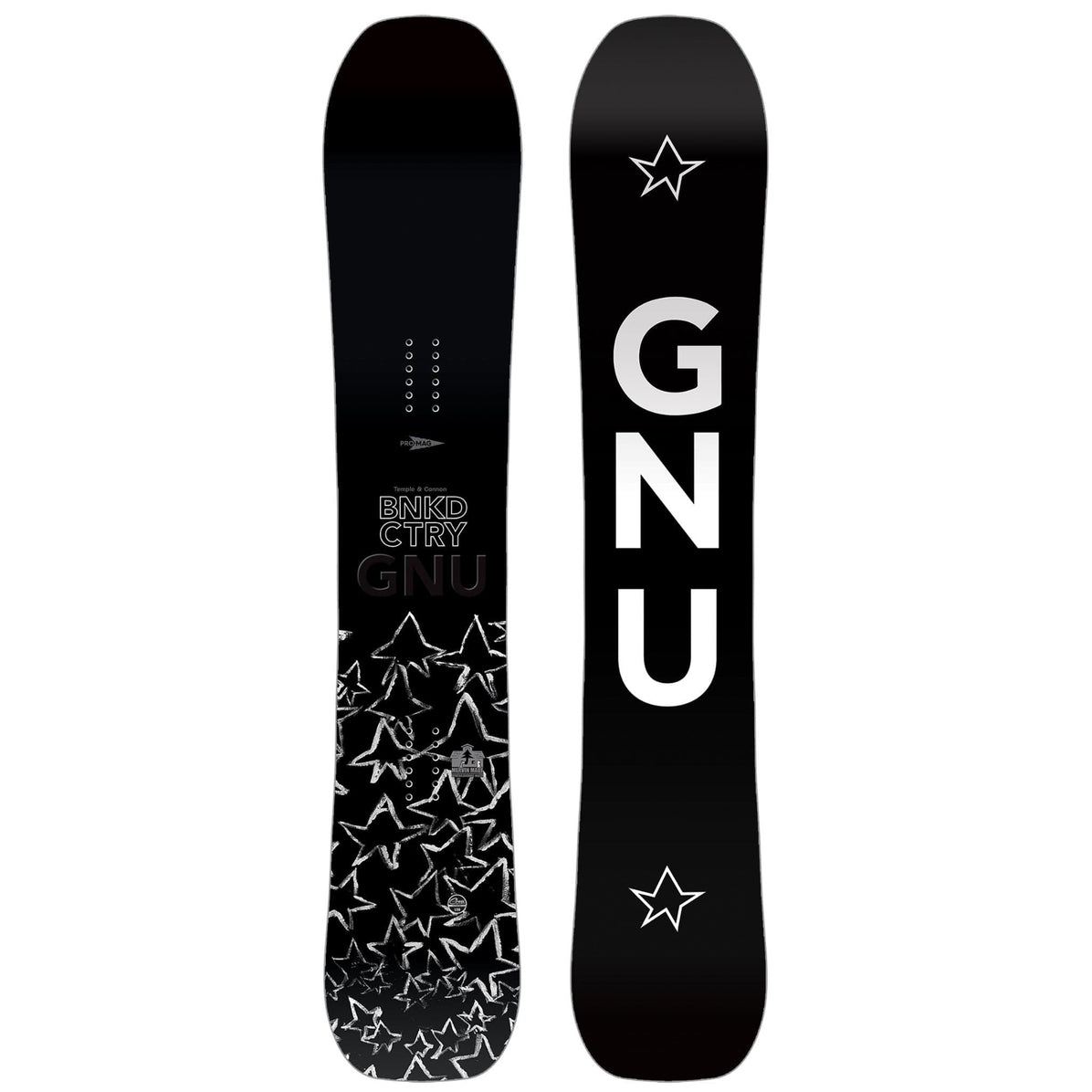 Gnu Banked Country Snowboard 2025