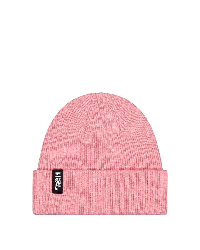 Mons Royale Chunky Logger Merino Beanie 2026 Winter Rose / One Size