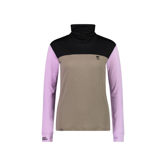 Mons Royale Womens Yotei BF High Neck Merino Baselayer 2025