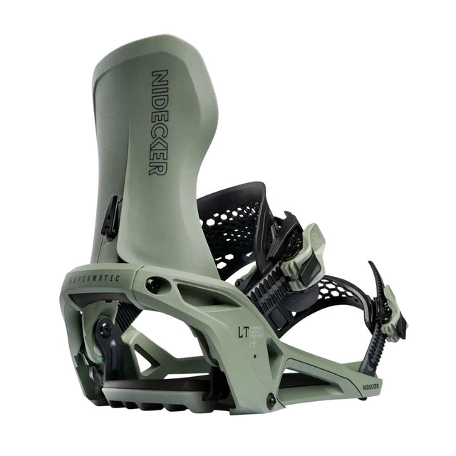 Nidecker LT Supermatic Bindings 2026 Olive / L