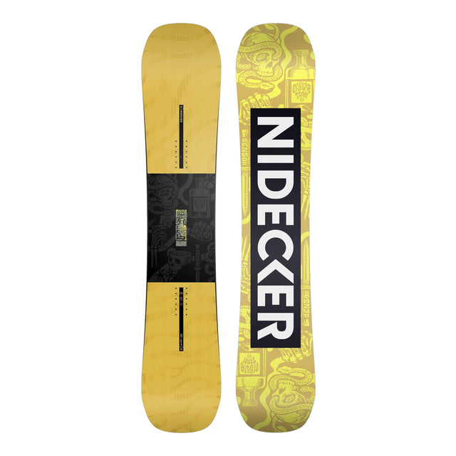 Nidecker Sensor Team Snowboard 2025 Mustard / 150cm