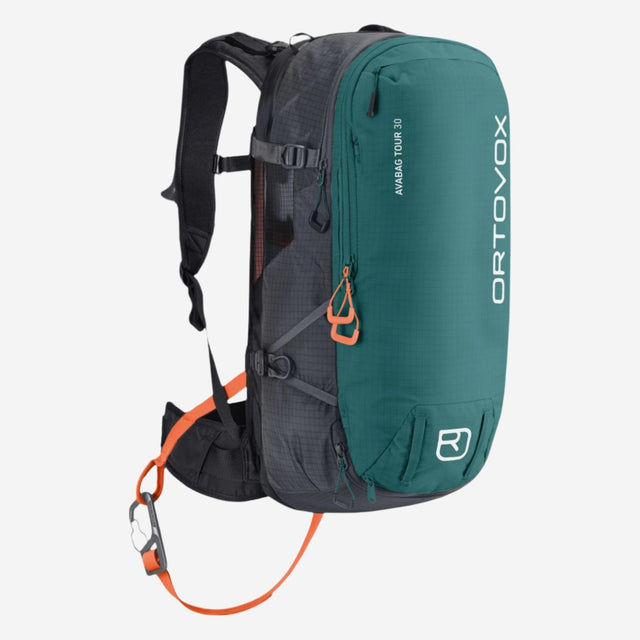 Ortovox Avabag LiTRIC Tour 30 Electronic Avalanche Backpack Pacific Green