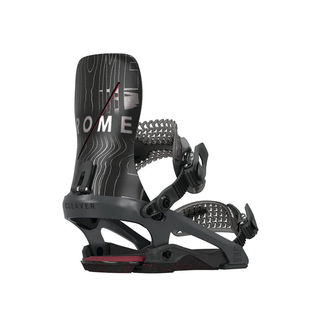 Rome Cleaver Snowboard Bindings 2025 Black / M/L