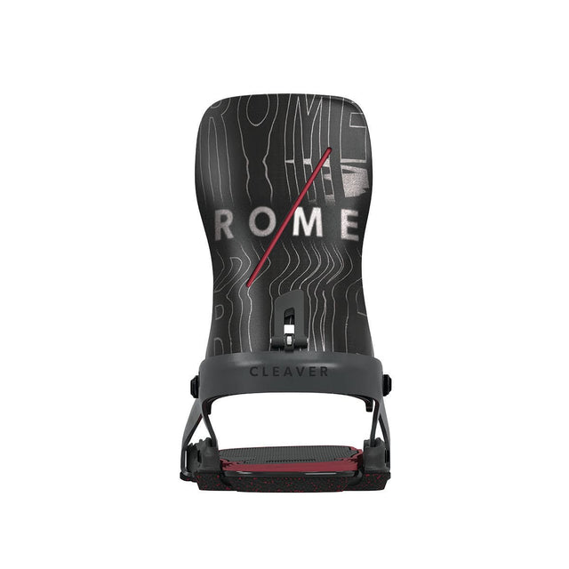 Rome Cleaver Snowboard Bindings 2025 Black / M/L