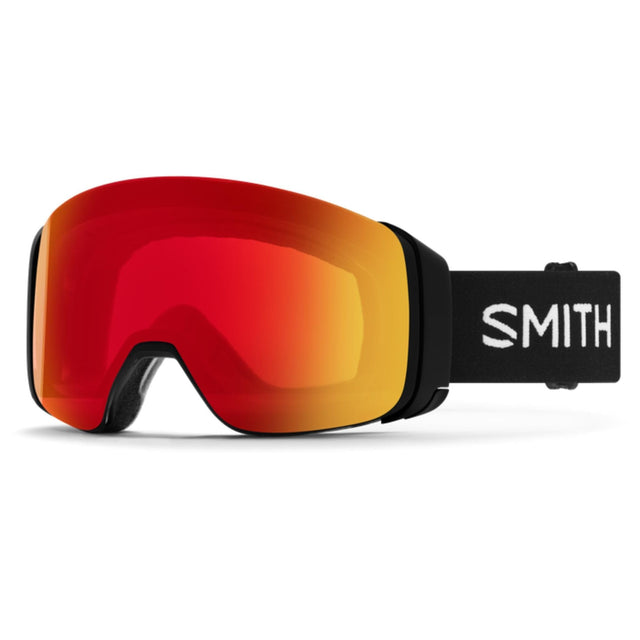 Smith 4D Mag Goggles Black / Chromapop Pro Photochromic Red Mirror