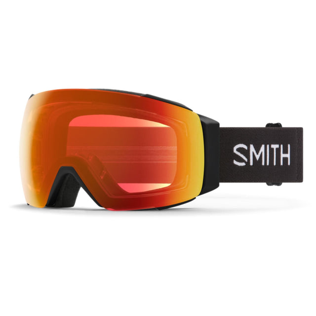 Smith IO Mag XL Goggles Black / Chromapop Everyday Red Mirror