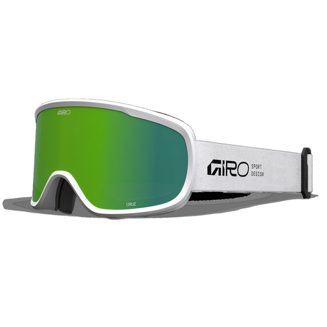 Giro Cruz Stacked Goggles - White/Green