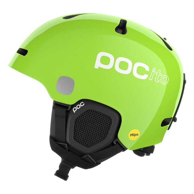 POC POCito Fornix MIPS Kids Helmet - Fluorescent Yellow/Green
