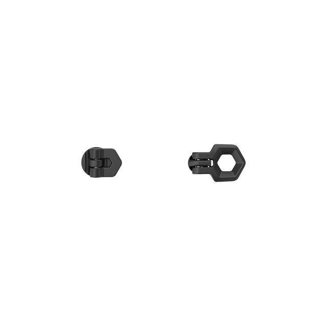 Union Toe and Ankle Strap Tool-less Adjusters - Black