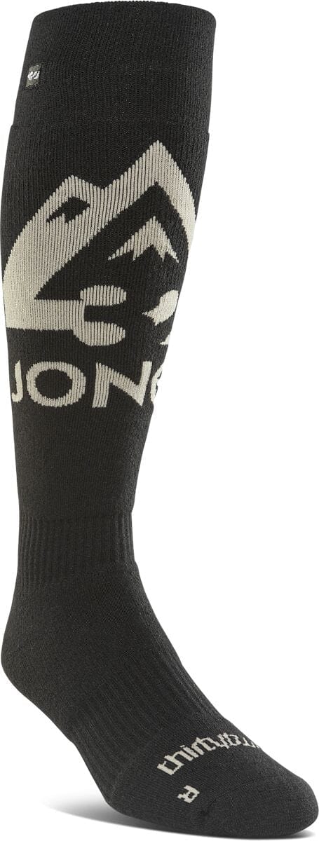 ThirtyTwo Jones Merino Snowboard Socks 2026 Black / S/M
