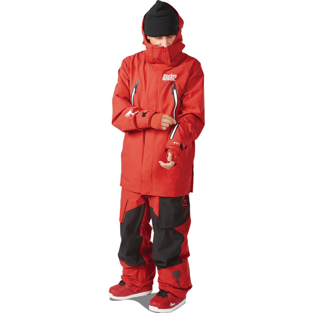 ThirtyTwo Springbreak Parka Jacket Red/Black / M