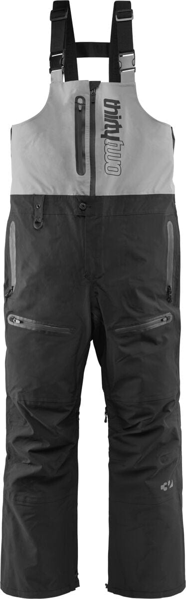 ThirtyTwo TM-3 Recycled Bib Pants 2026 Black/Grey / M