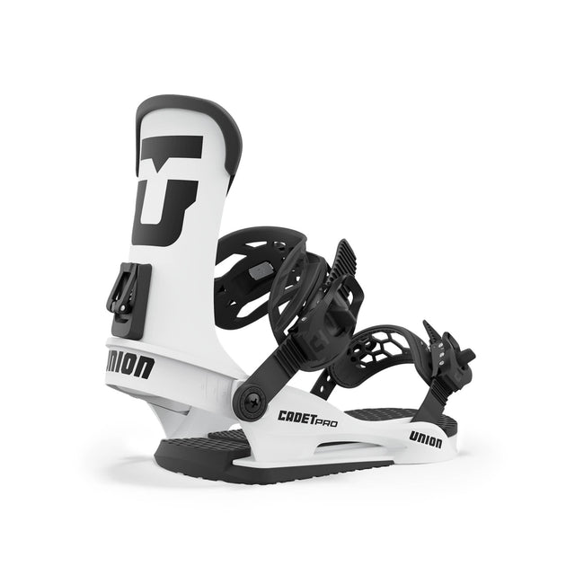 Union Cadet Pro Youth Snowboard Bindings 2024 White / S