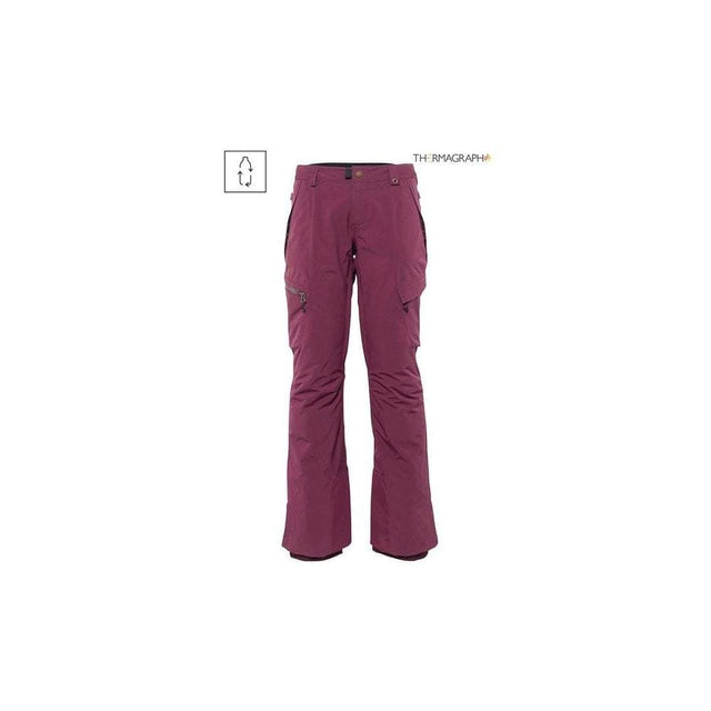686 Women's Glacier Geode Thermagraph Pant 2021 Plum / S