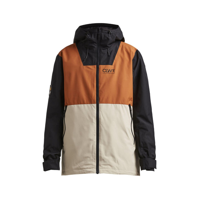 ColourWear Block Jacket 2022 Dark Orange / M