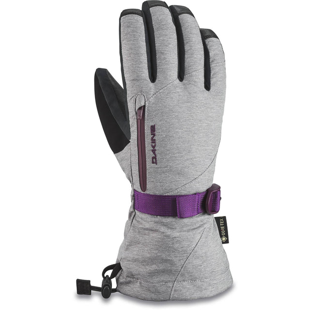 Dakine Leather Sequoia Gore-Tex  Women's Glove Silver Grey / S