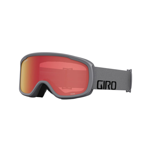Giro Roam Snow Goggles Grey Wordmark / Amber Scarlet | Yellow