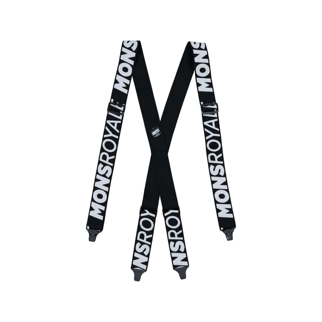 Mons Royale Afterbang Suspenders 2022 Black/White