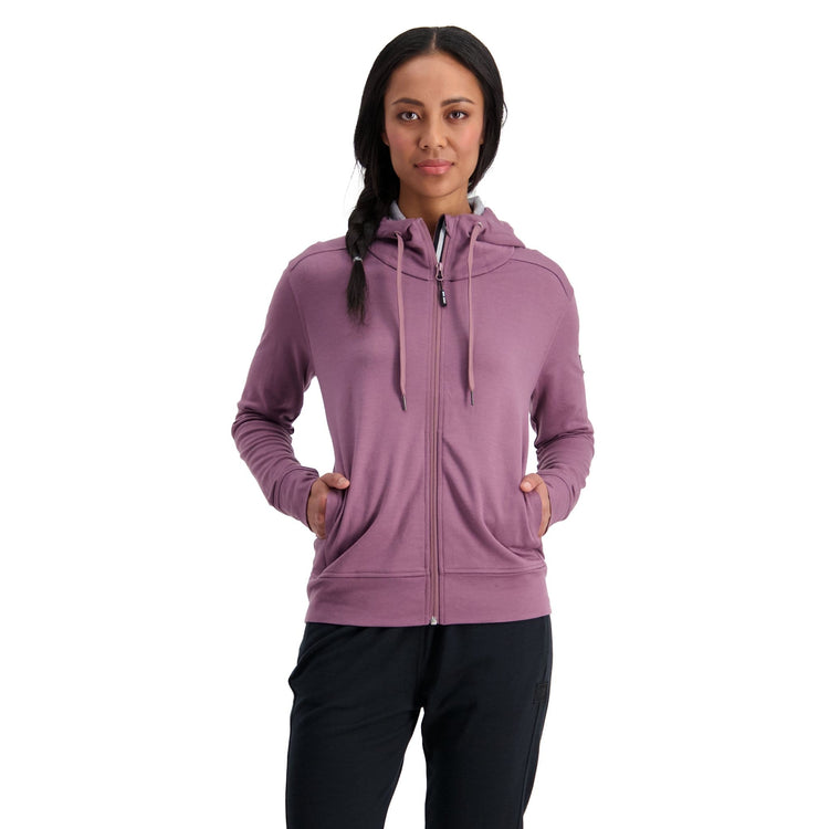 All in Motion Women's Terry Full Zip Hoodie - (Navy, XSmall) at   Women's Clothing store