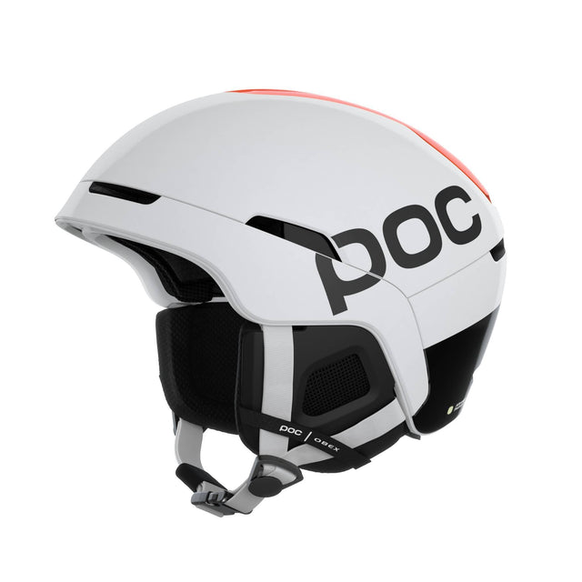 POC Obex BC MIPS Helmet Hydrogen White/Fluorescent Orange AVIP / XS/S