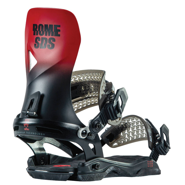 Rome Vice Bindings 2023 Agent Black/Red / L/XL