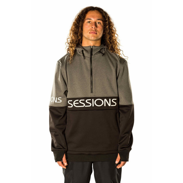 Sessions Recharge Bonded PO Riding Hoody 2022 Grey / M