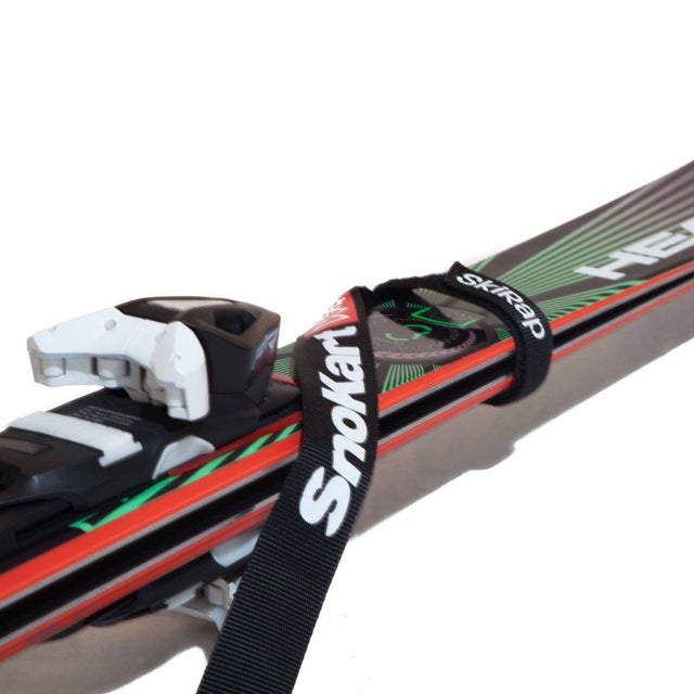 Snokart Ski Rap Ski Holder Black